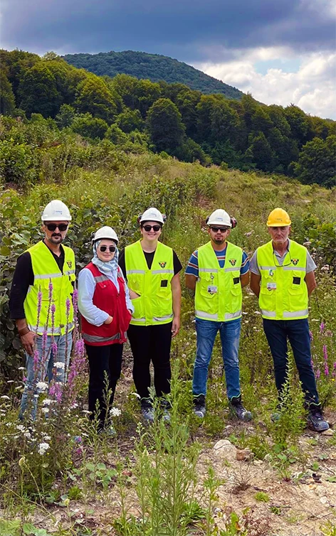 MTI Team out in the field